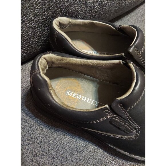 Merrell Loafers Casual Flats Comfort Breathable Slip on Shoes Size 8 Black - Picture 10 of 12